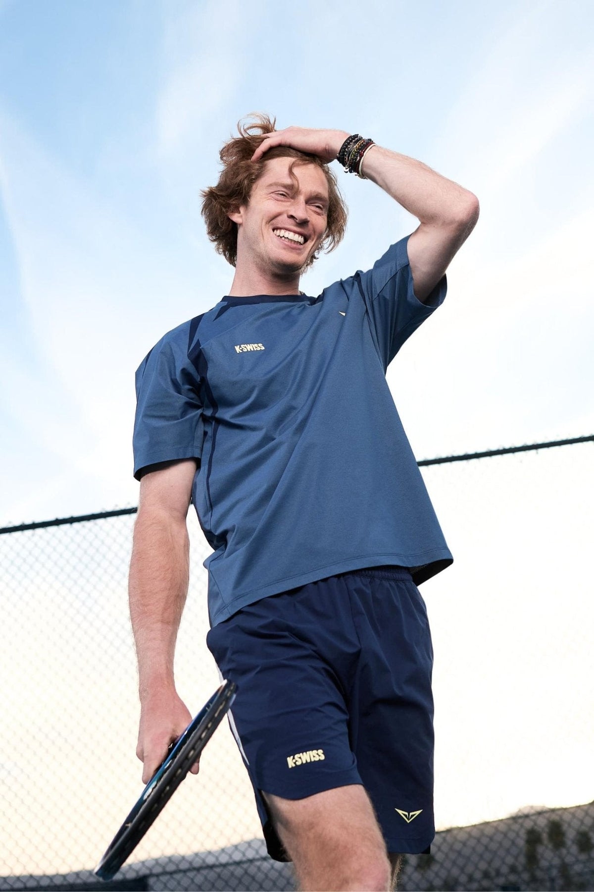 K-Swiss Smart Buy - RUBLEV US OPEN SHIRT