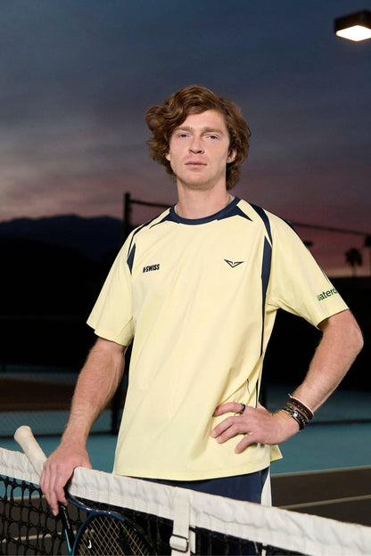 K-Swiss Trusted - RUBLEV US OPEN SHIRT