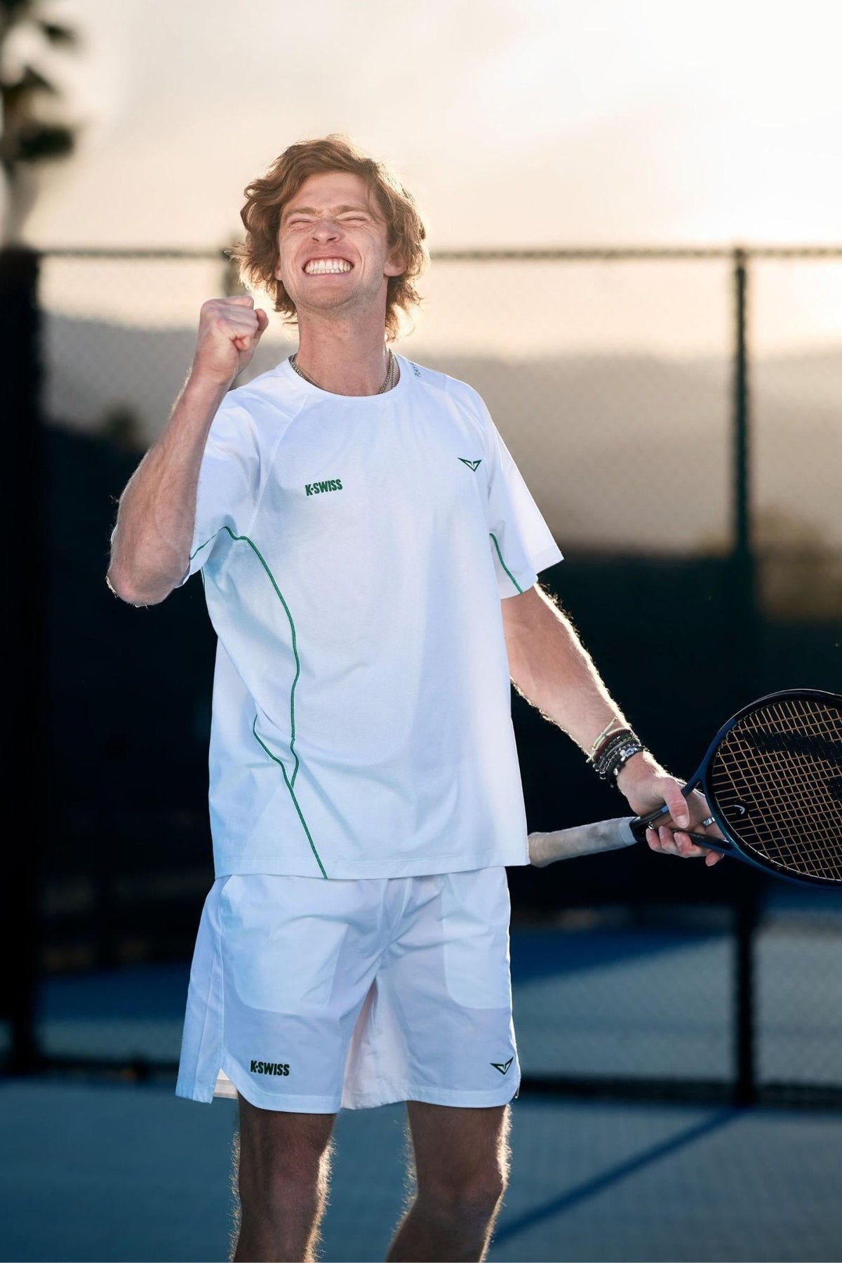 K-Swiss Trusted - RUBLEV WHT SHIRT