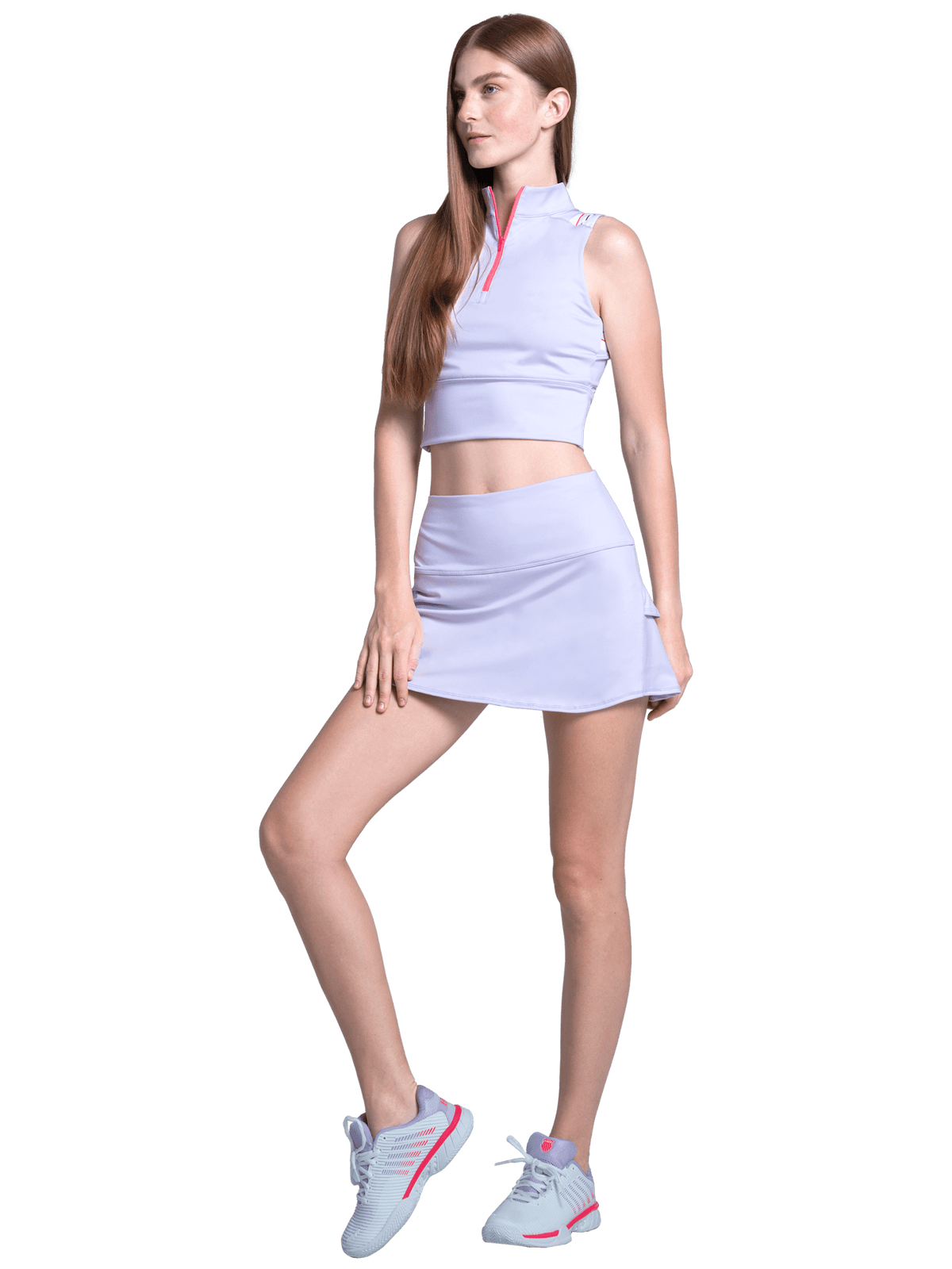 K-Swiss Popular - EDGE CUT CROP TANK