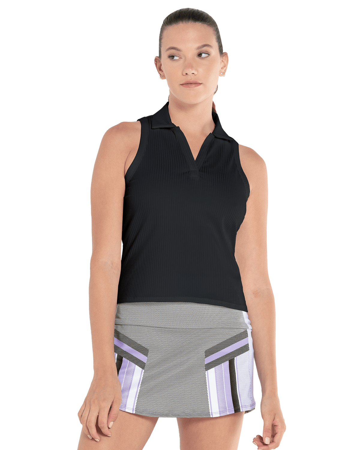 K-Swiss Best Price - SLEEVELESS RIB POLO