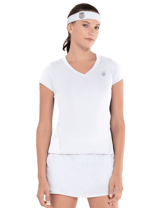 K-Swiss Great Value - EXCEL V-NECK S/S