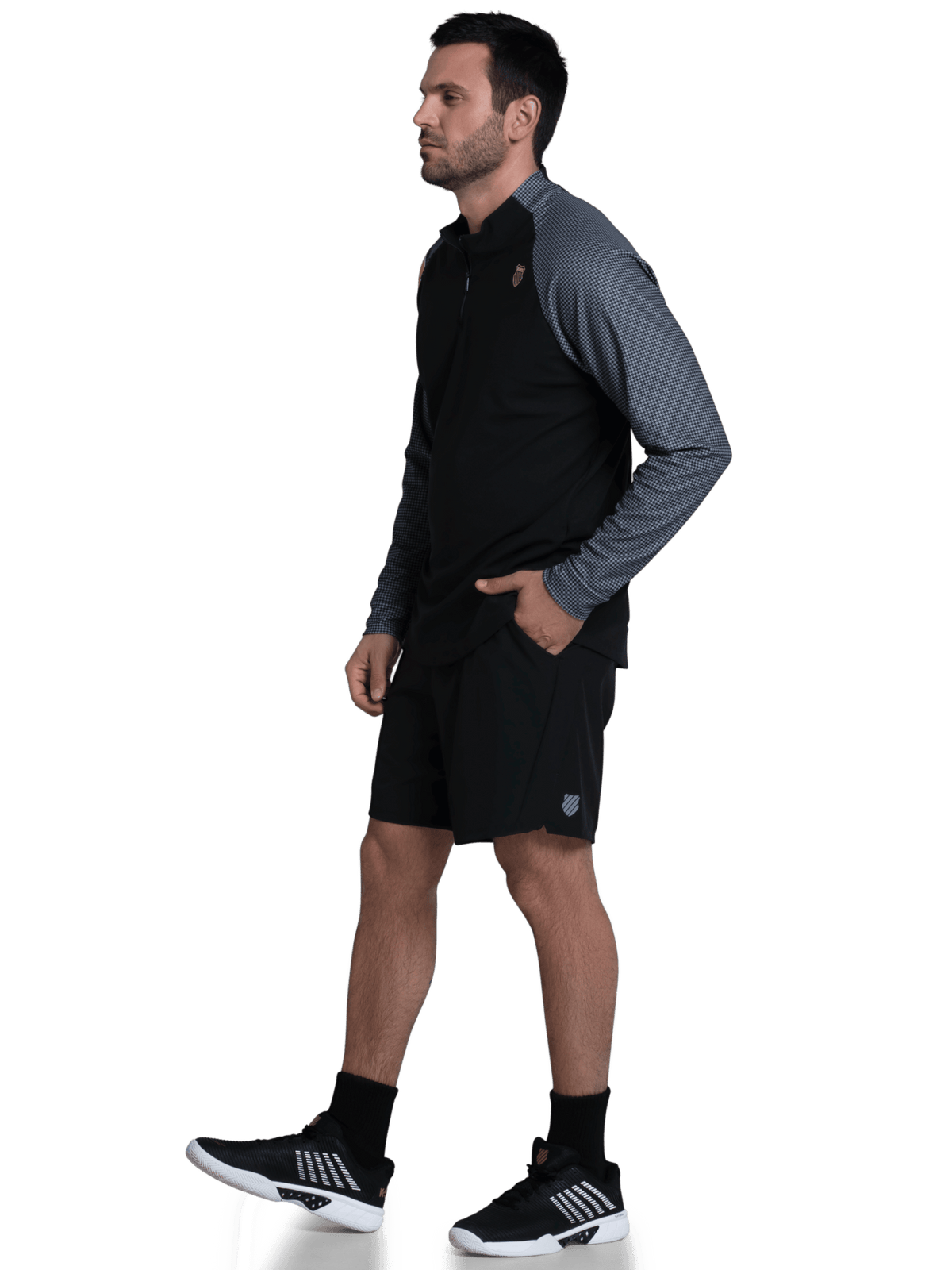 K-Swiss Trusted - STRIKER 1/4 ZIP L/S