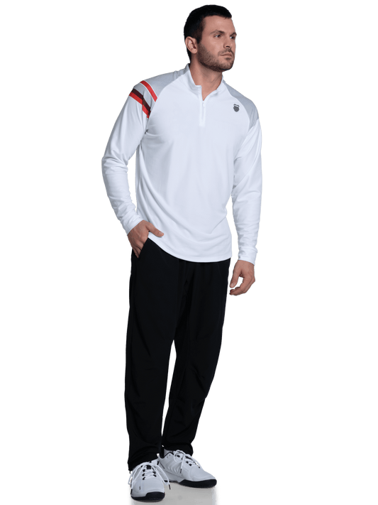 K-Swiss Exclusive - SIDELINE 1/4 ZIP L/S