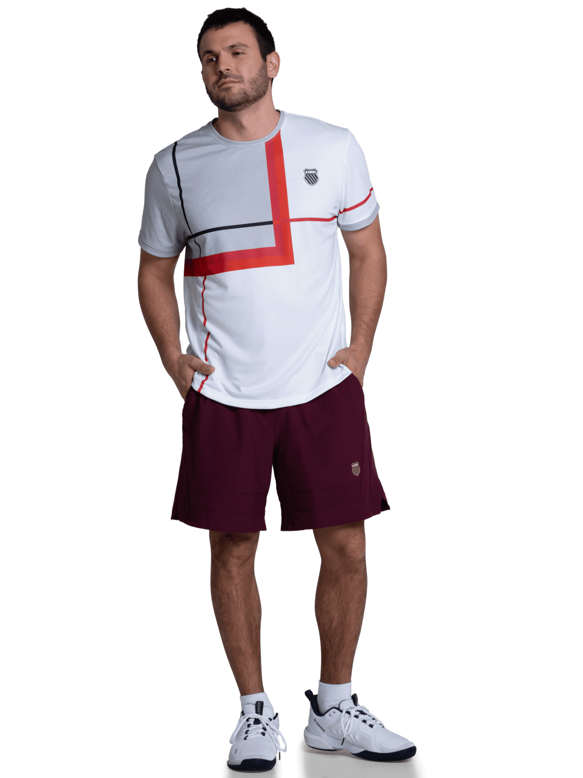 K-Swiss Trusted - BORDERLINE S/S T-SHIRT