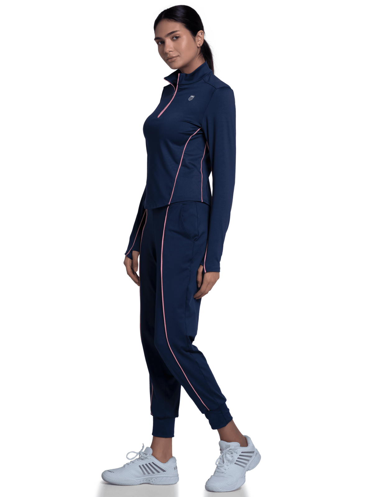 K-Swiss Top Pick - EDGE 1/4 ZIP L/S