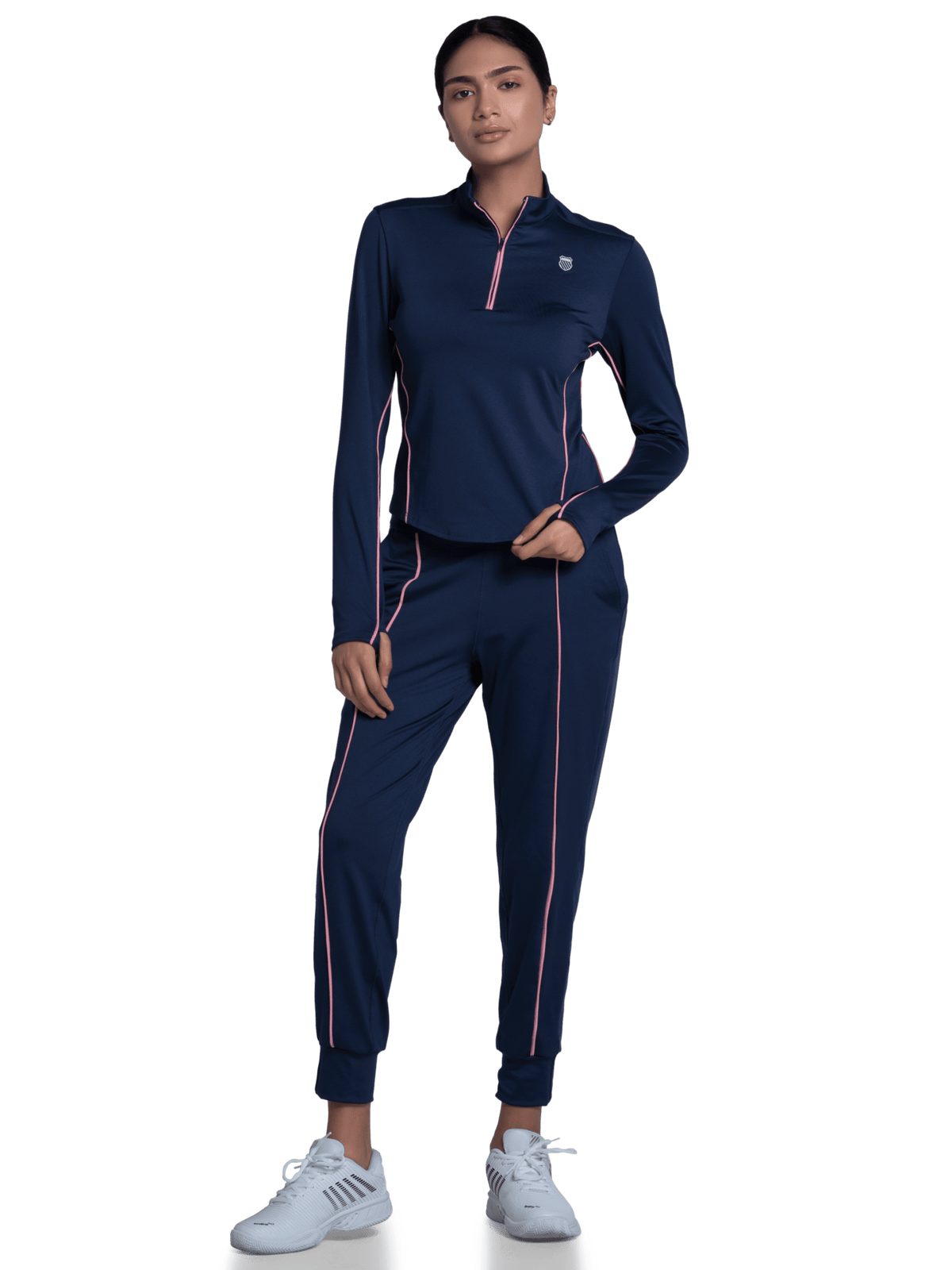 K-Swiss Top Pick - EDGE 1/4 ZIP L/S