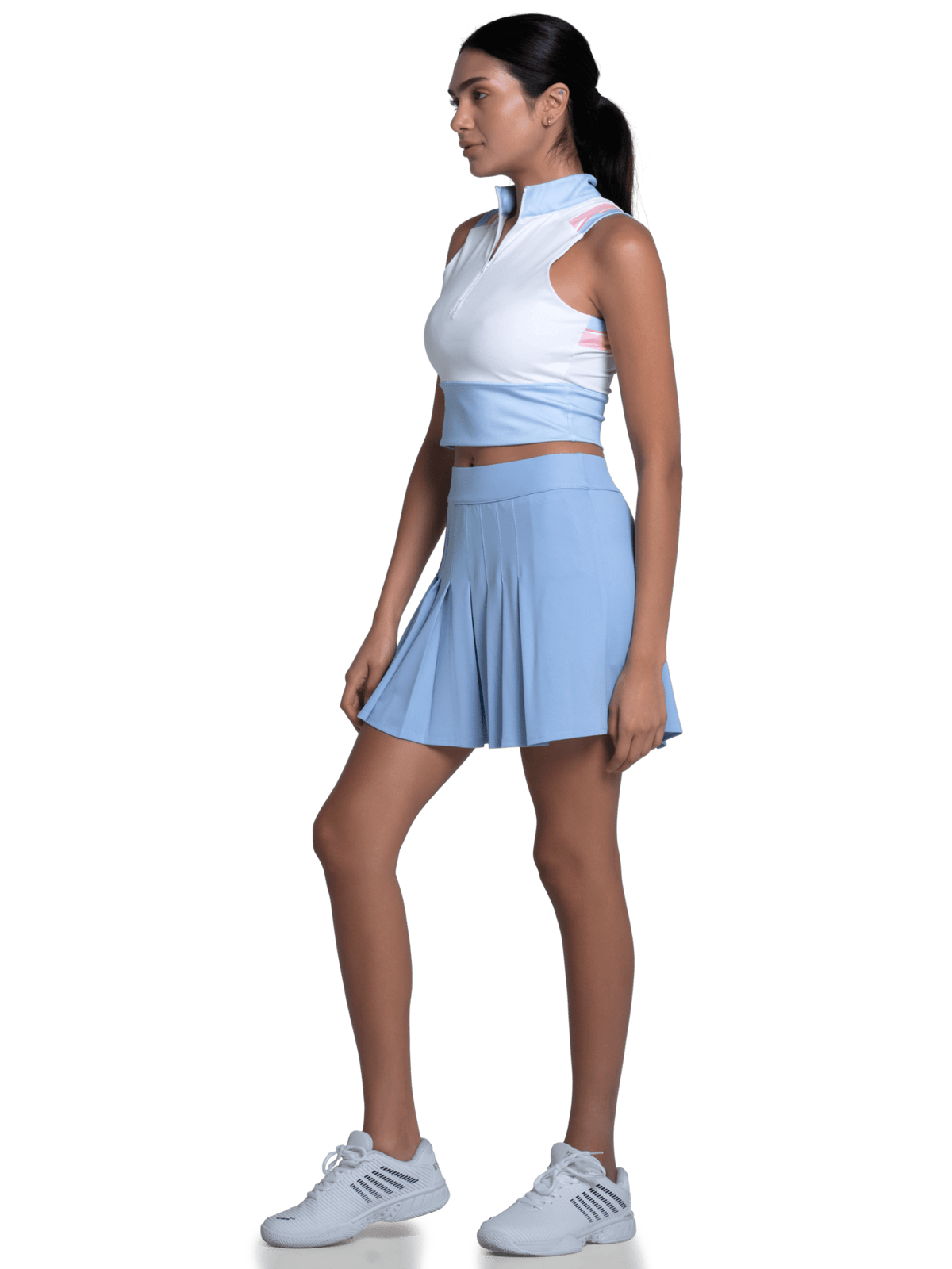 K-Swiss Top Pick - EDGE CUT CROP TANK